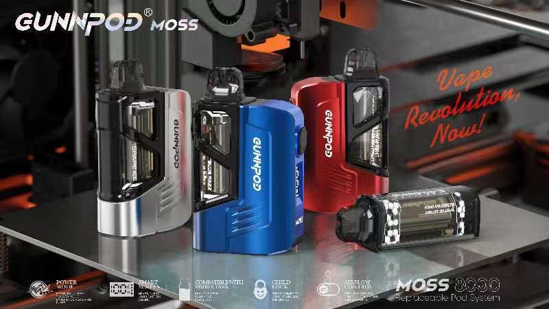 GUNNPOD MOSS 8000 PUFFS