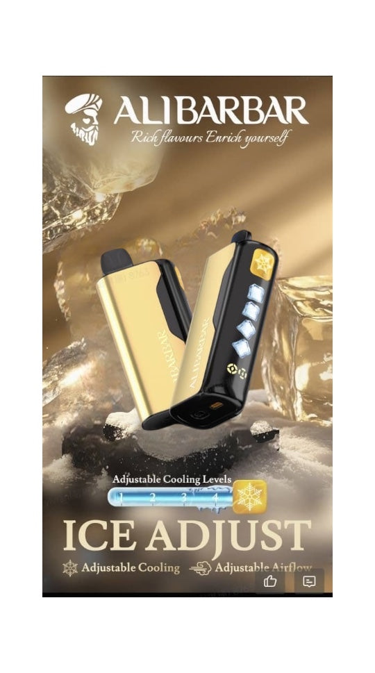 ALIBARBAR ICE ADJUST 12K PUFFS