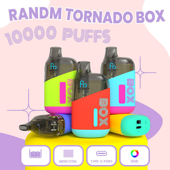 RANDM TORNADO BOX 10000 PUFFS