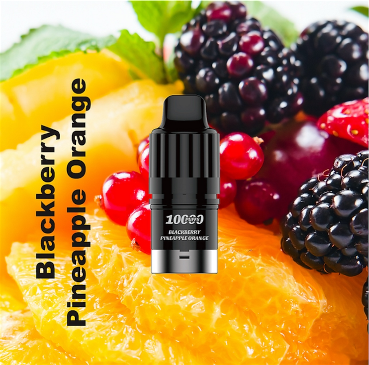 IGET BAR PLUS S3 POD ONLY BLACKBERRY PINEAPPLE ORANGE 10000 PUFFS