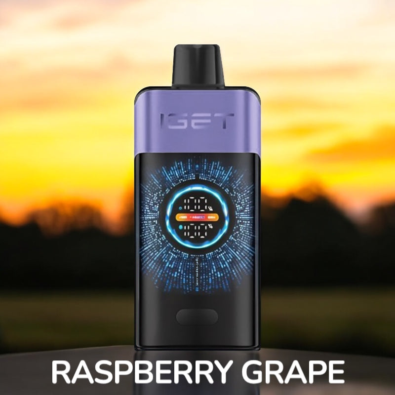 IGET ONE RASPBERRY GRAPE 12000 PUFFS