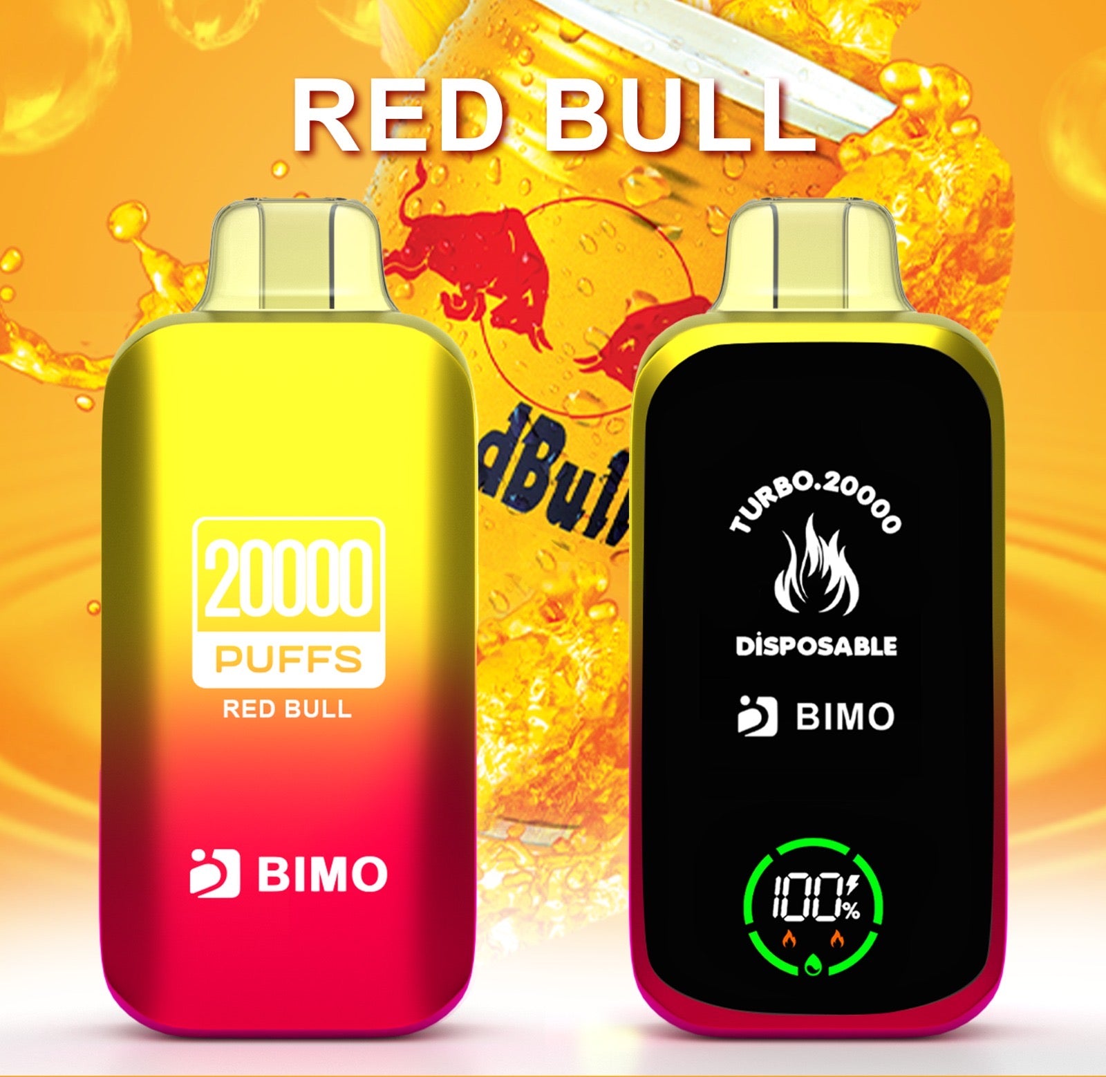 BIMO TURBO RED BULL 20K PUFFS
