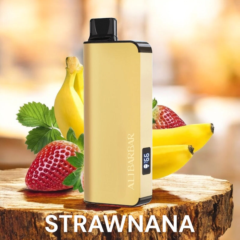 ALIBARBAR INGOT STRAWNANA 9000 PUFFS