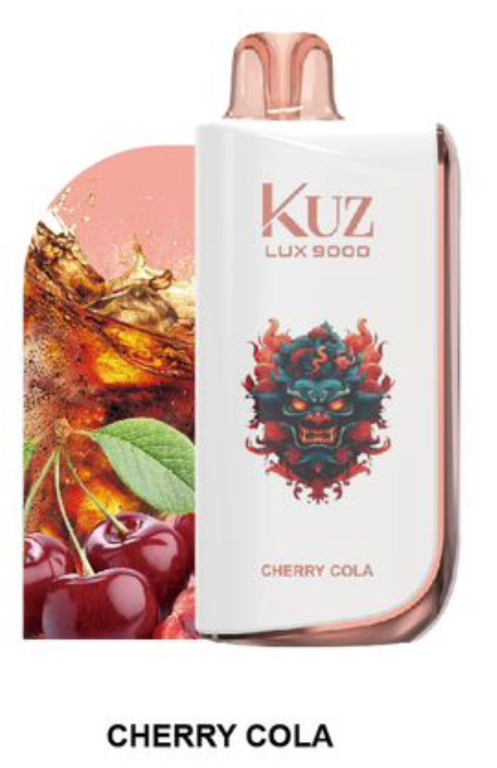KUZ LUX CHERRY COLA 9000 PUFFS