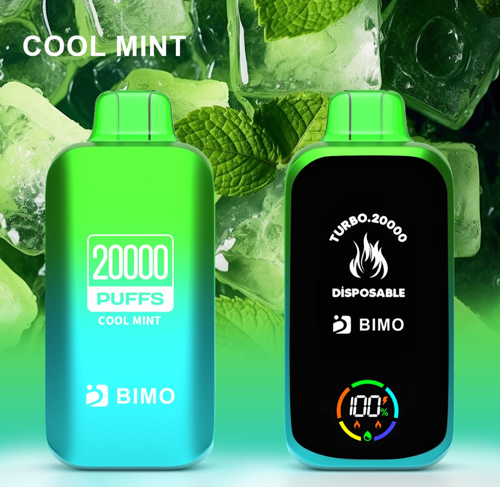 BIMO TURBO COOL MINT 20K PUFFS