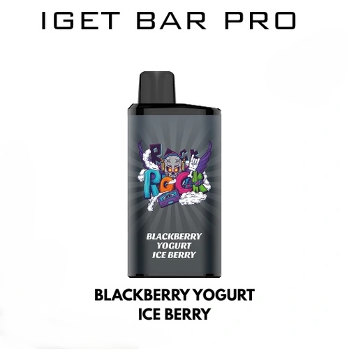 IGET BAR PRO BLACKBERRY YOGURT ICE BERRY 10000 PUFFS