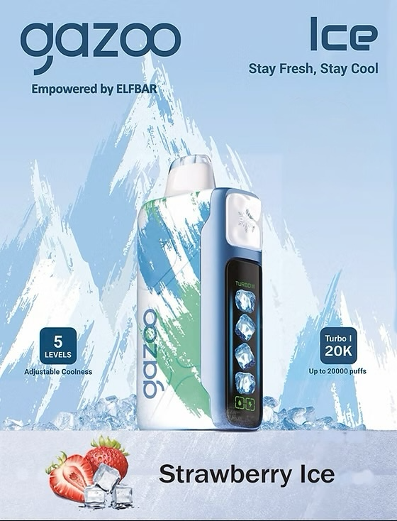 GAZOO STRAWBERRY ICE 20K PUFFS