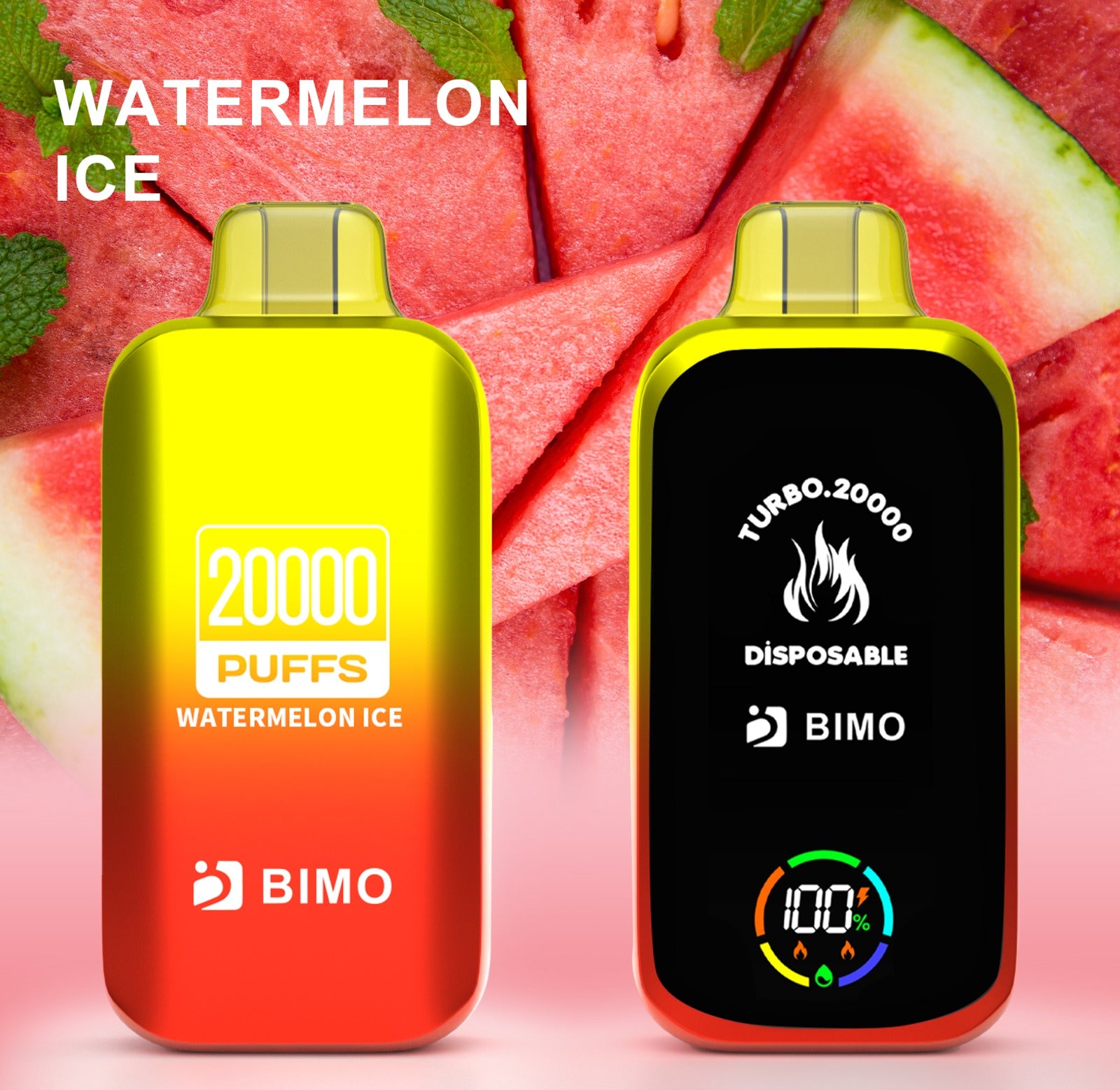 BIMO TURBO WATERMELON ICE 20K PUFFS