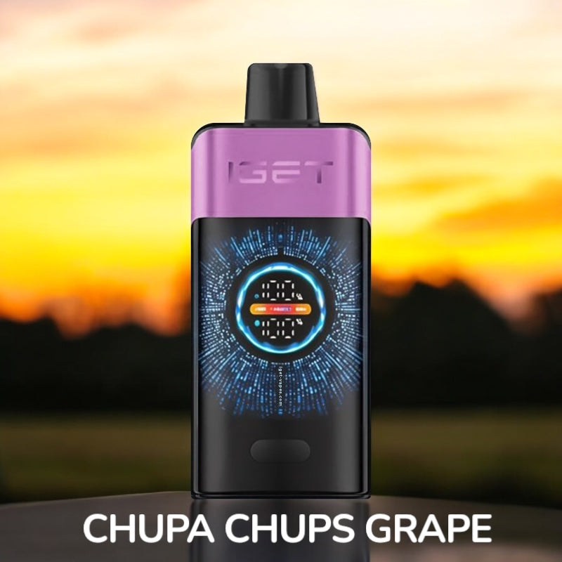 IGET ONE CHUPA CHUPS GRAPE 12000 PUFFS
