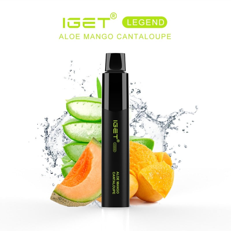 IGET LEGEND ALOE MANGO CANTALOUPE 4000 PUFFS