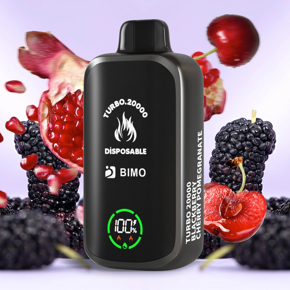 BIMO TURBO BLACKBERRY CHERRY POMEGRANATE 20K PUFFS