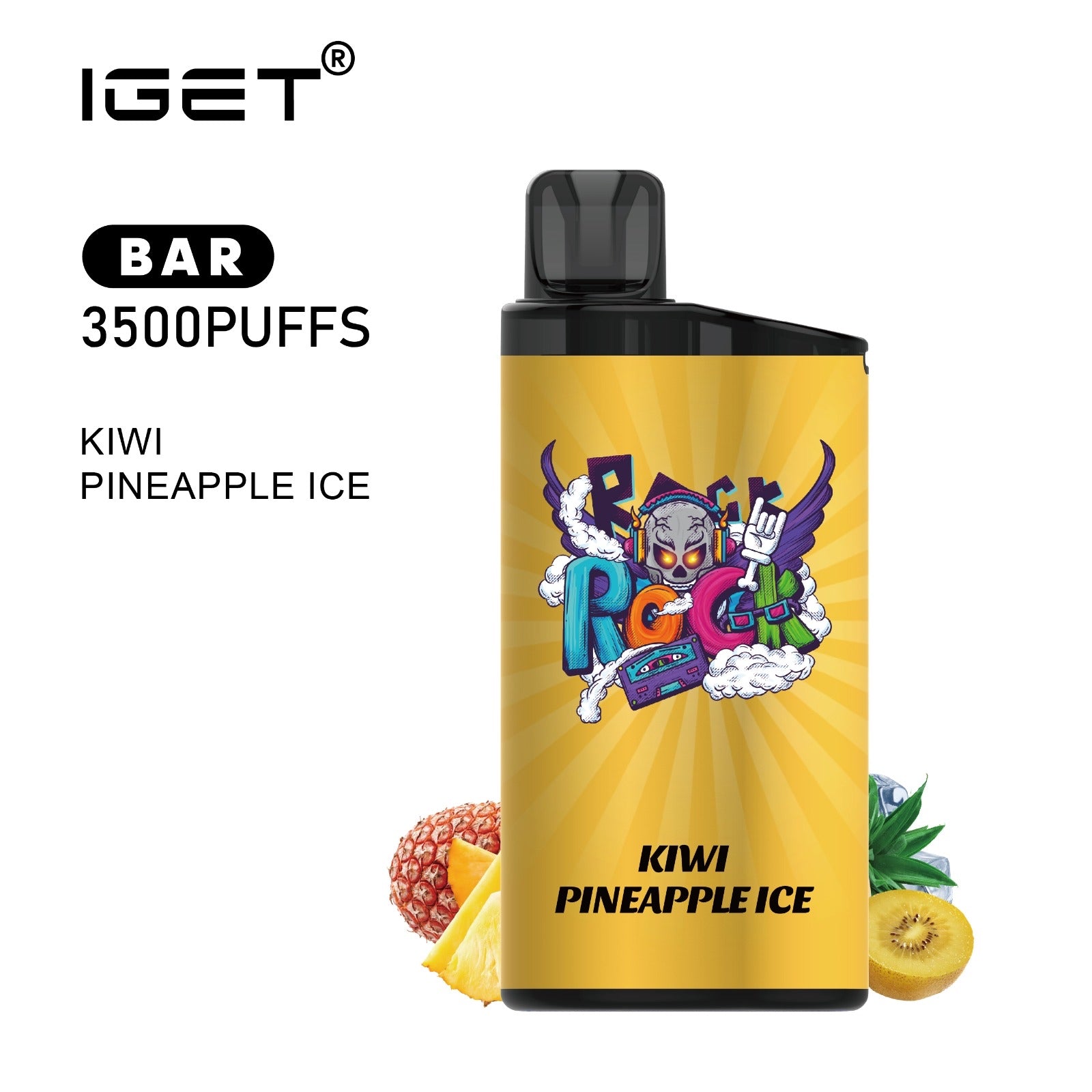 IGET BAR KIWI PINEAPPLE ICE
