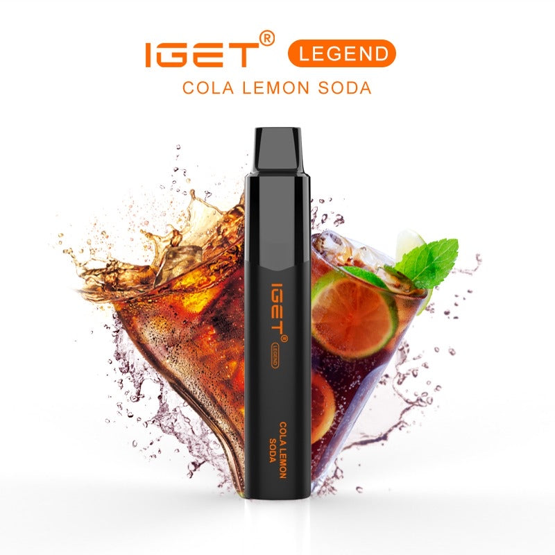 IGET LEGEND COLA LEMON SODA 4000 PUFFS