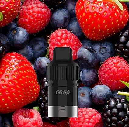 BLACK FOREST POD ONLY 6000 PUFFS