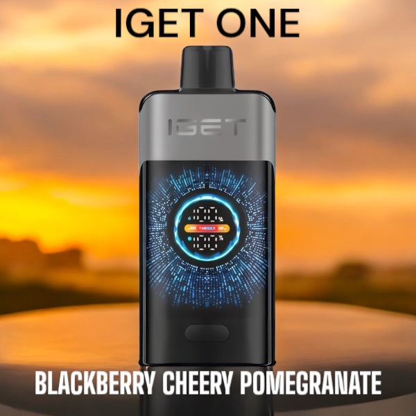 IGET ONE BLACKBERRY CHERRY POMEGRANATE 12000 PUFFS
