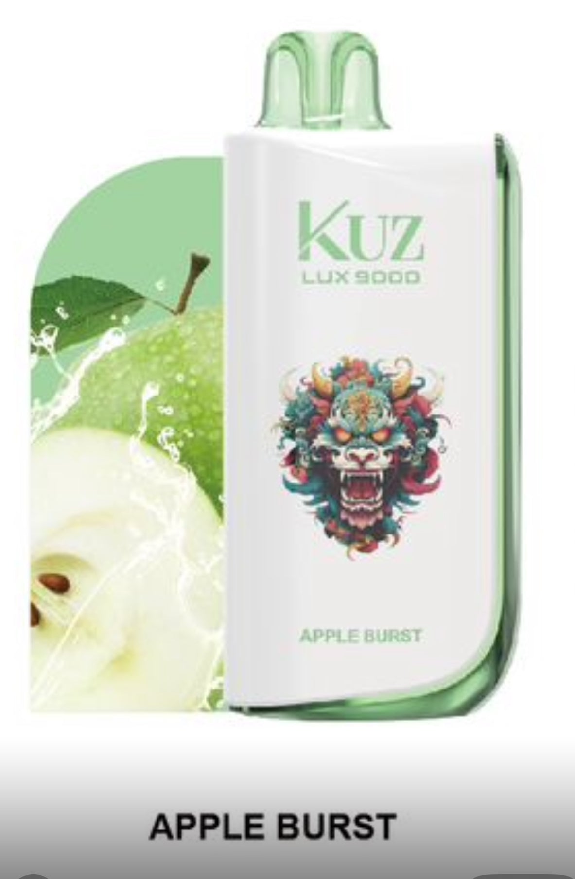 KUZ LUX APPLE BURST 9000 PUFFS