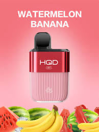 HQD HOT WATERMELON BANANA 5000 PUFFS