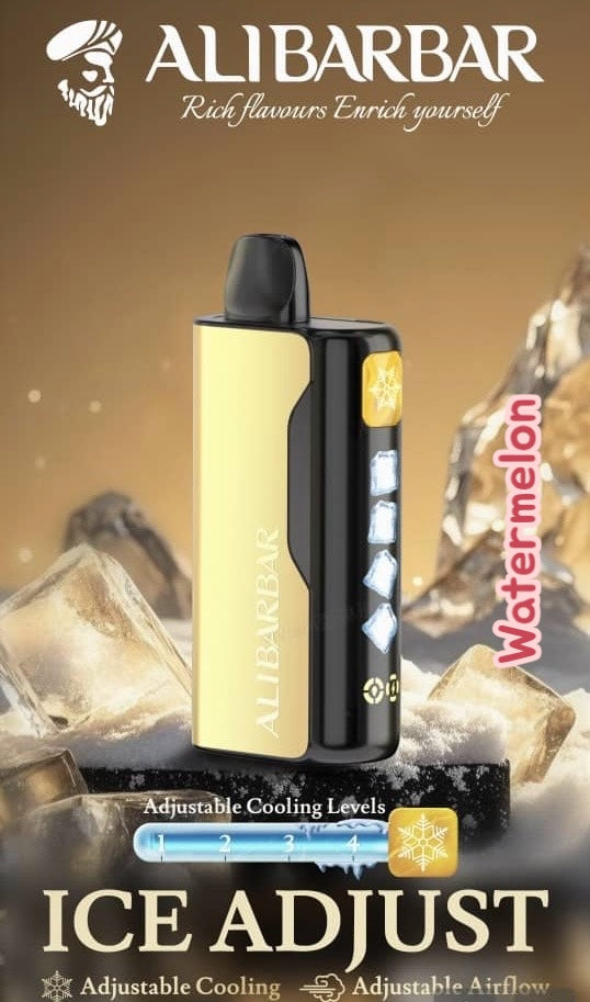 ALIBARBAR ICE ADJUST WATERMELON 12K PUFFS