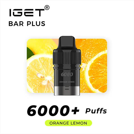 ORANGE LEMON POD ONLY 6000 PUFFS