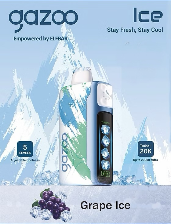 GAZOO GRAPE ICE 20K PUFFS
