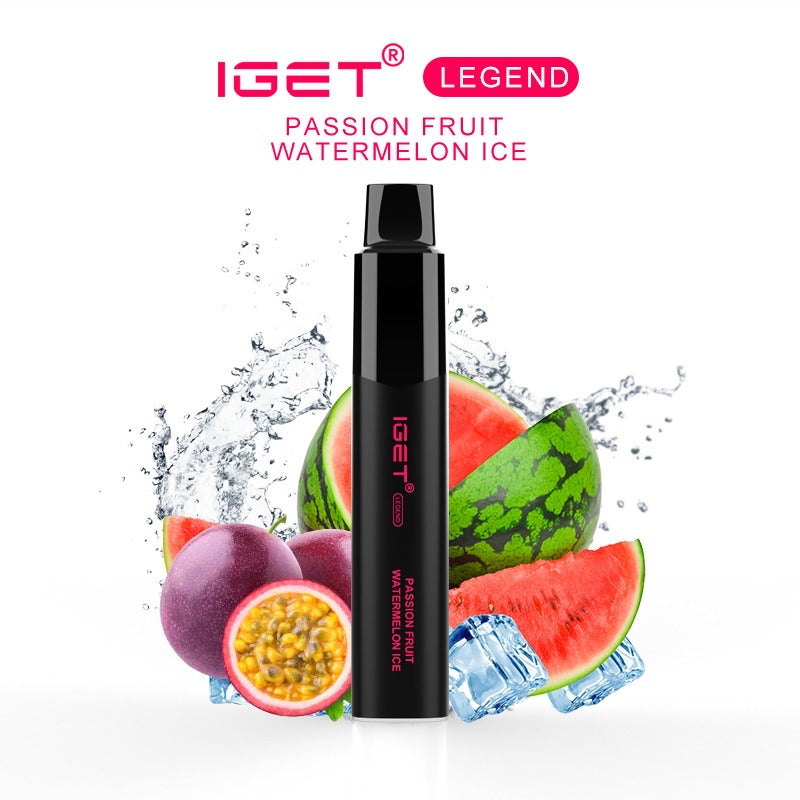 IGET LEGEND PASSION FRUIT WATERMELON ICE 4000 PUFFS