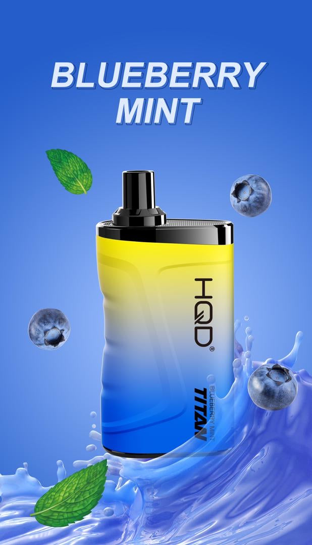 HQD TITAN BLUEBERRY MINT 7000 PUFFS
