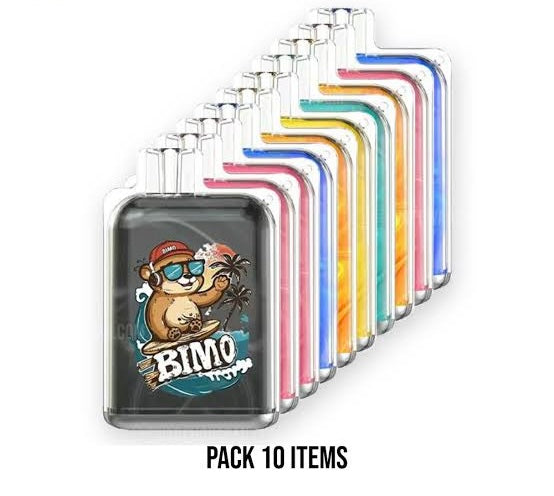 A BOX OF BIMO CRYSTAL 12000 PUFFS