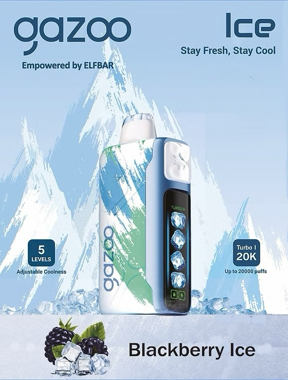 GAZOO BLACKBERRY ICE 20K