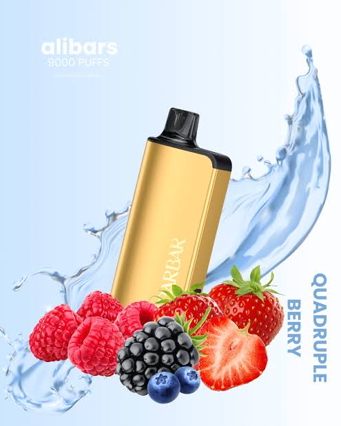 ALIBARBAR INGOT QUADRUPLE BERRY 9000 PUFFS