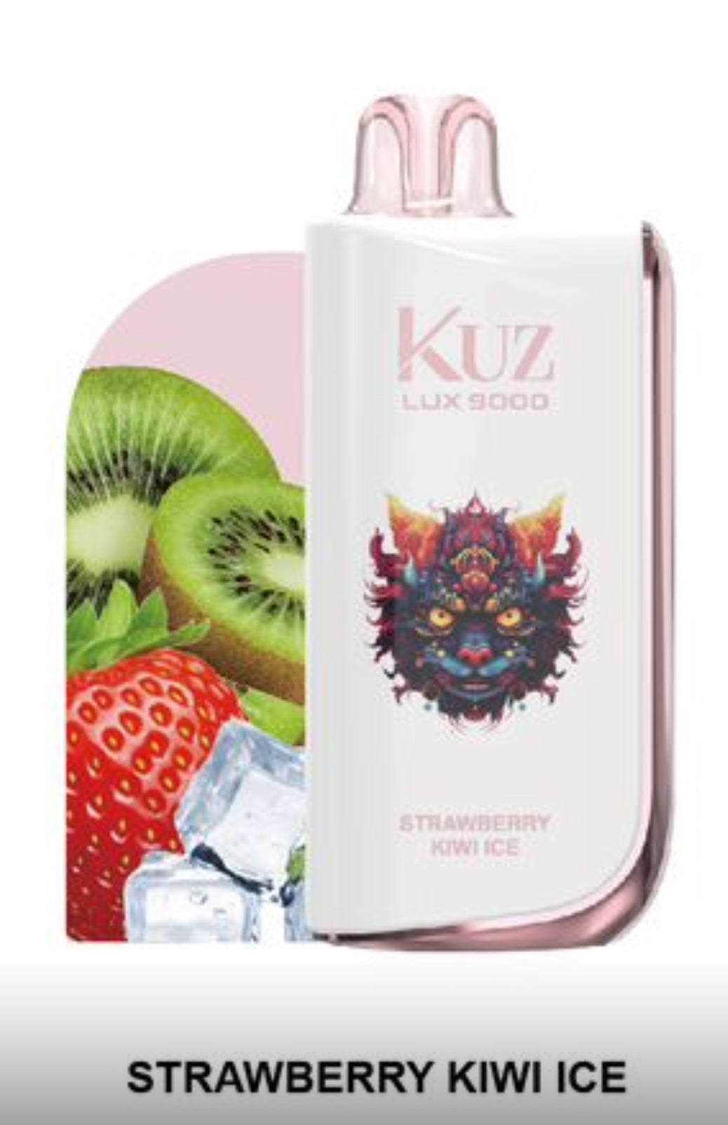 KUZ LUX STRAWBERRY KIWI ICE 9000 PUFFS