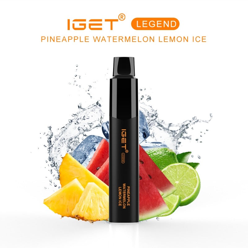 IGET LEGEND PINEAPPLE WATERMELON LEMON ICE 4000 PUFFS