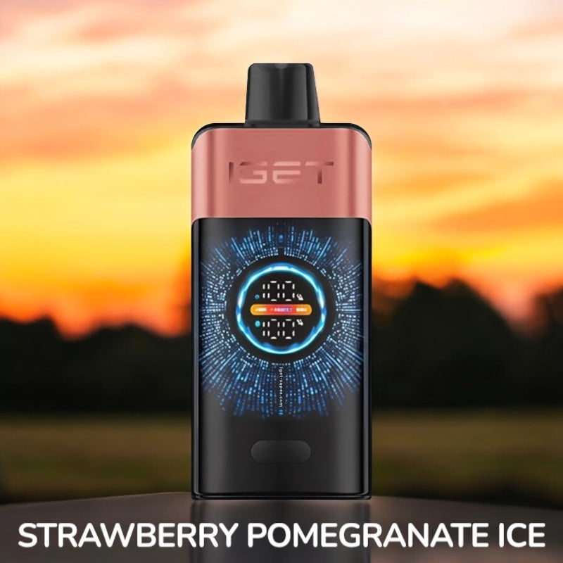 IGET ONE STRAWBERRY POMEGRANATE ICE 12000 PUFFS