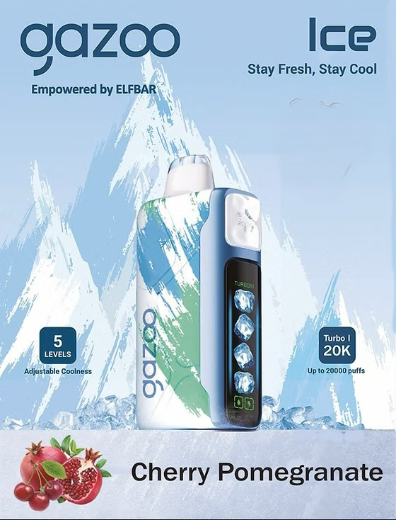 GAZOO CHERRY POMEGRANATE 20K PUFFS