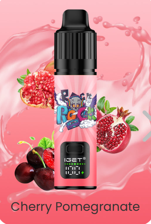 IGET BAR PLUS S3 KIT CHERRY POMEGRANATE 10000 PUFFS