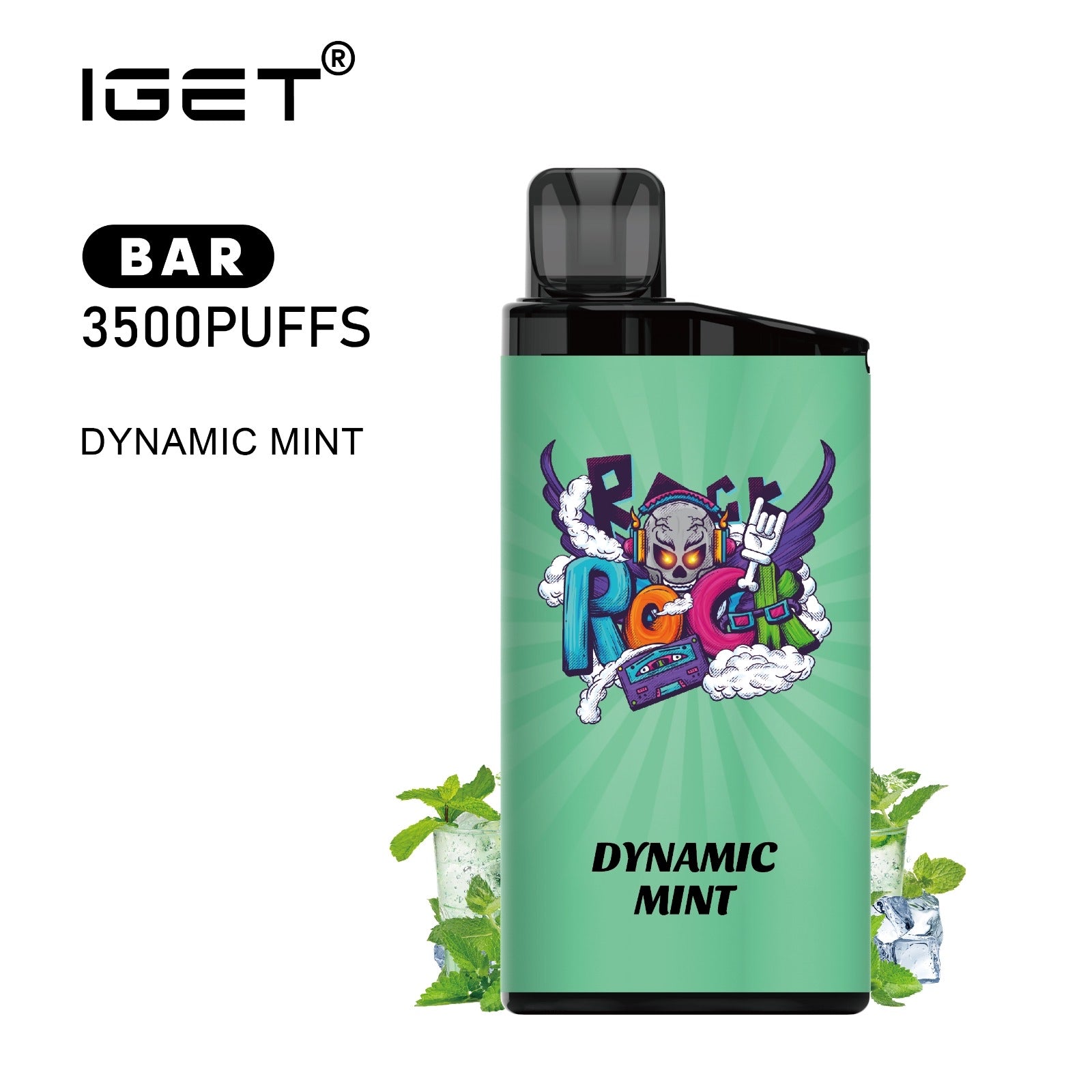 IGET BAR DYNAMIC MINT 3500 PUFFS