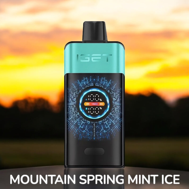 IGET ONE MOUNTAIN SPRING MINT ICE 12000 PUFFS