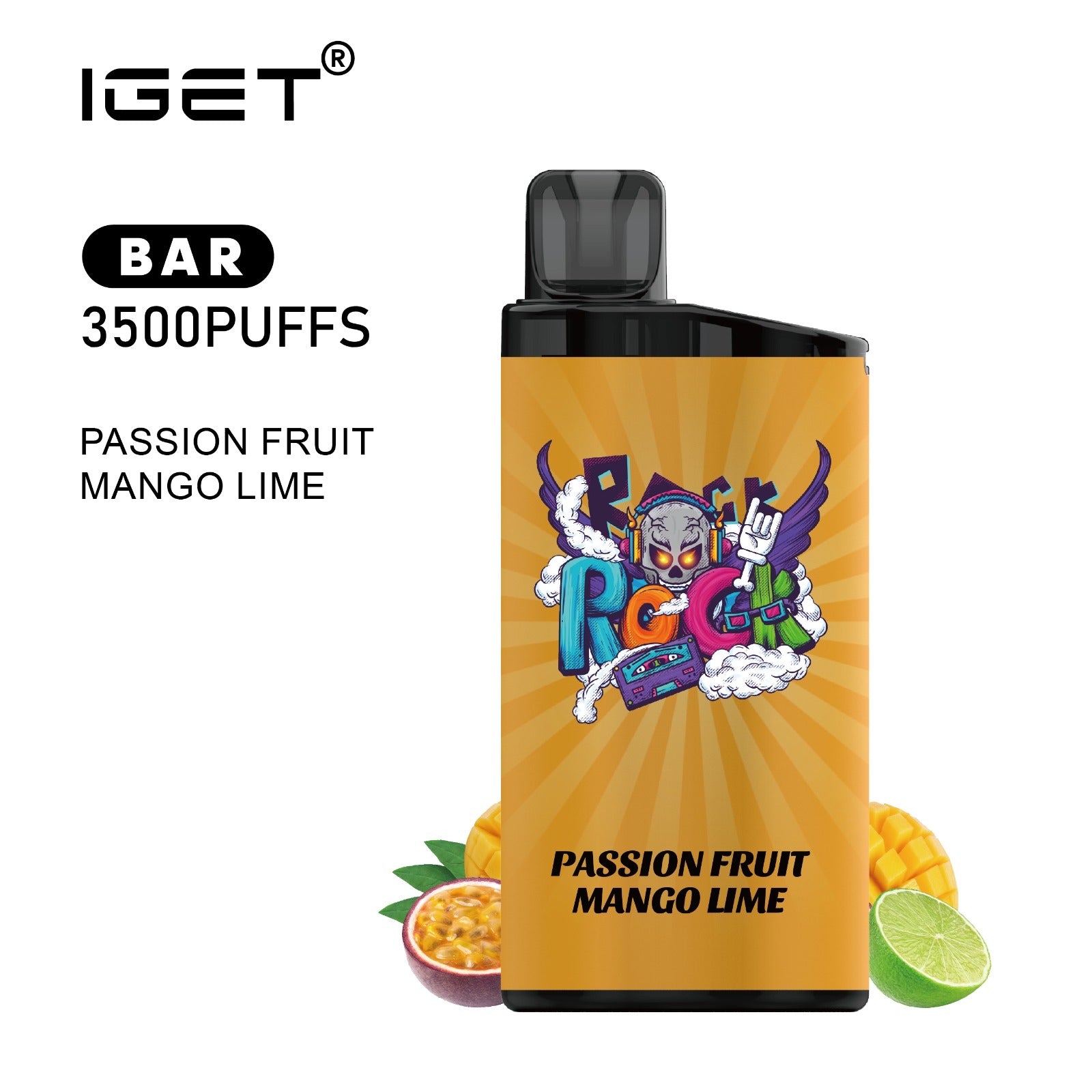 IGET BAR PASSION FRUIT MANGO LIME