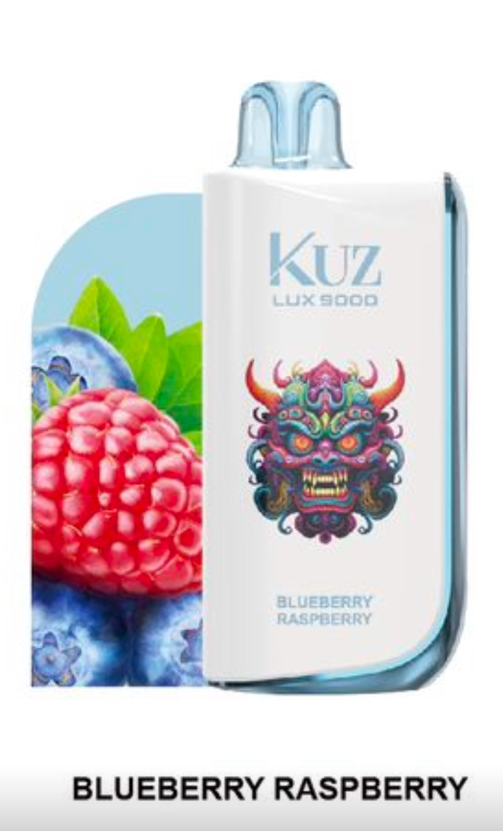 KUZ LUX BLUEBERRY RASPBERRY 9000 PUFFS