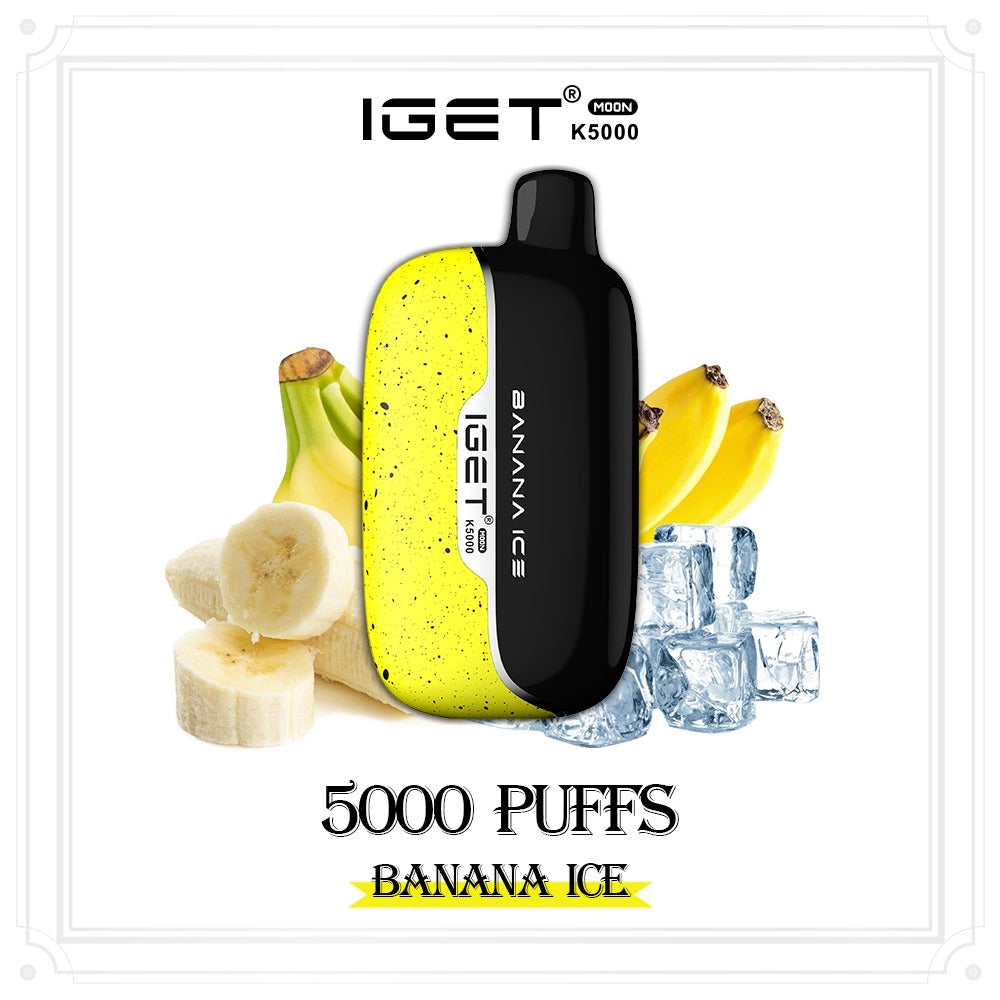 IGET MOON BANANA ICE 5000 PUFFS