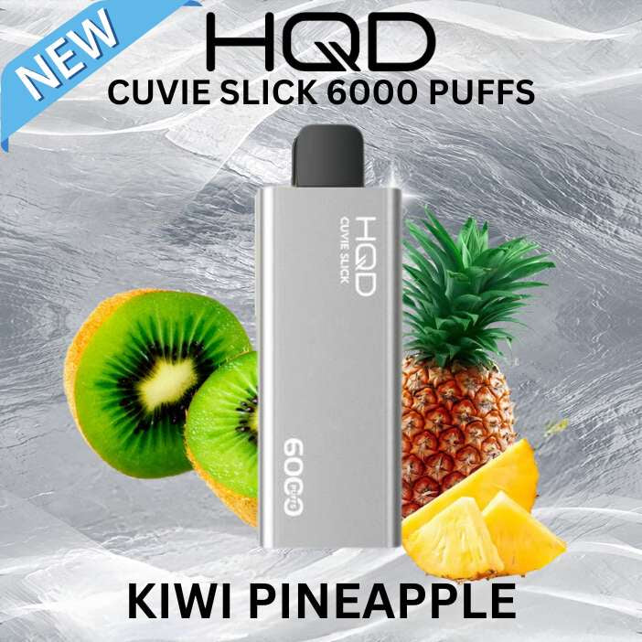 HQD CUVIE SLICK KIWI PINEAPPLE 6000 PUFFS