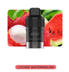 LYCHEE WATERMELON POD ONLY 6000 PUFFS