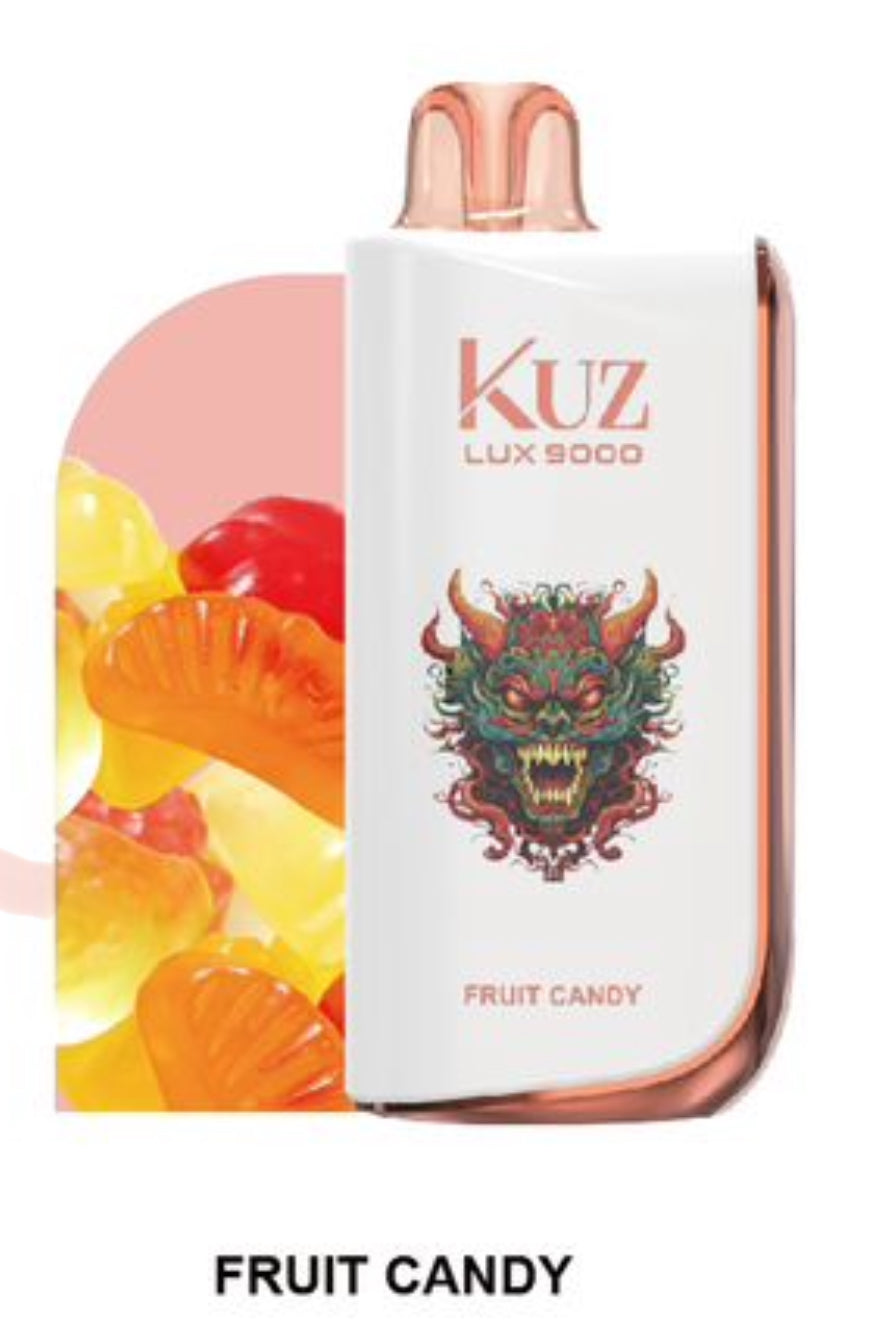 KUZ LUX FRUIT CANDY 9000 PUFFS