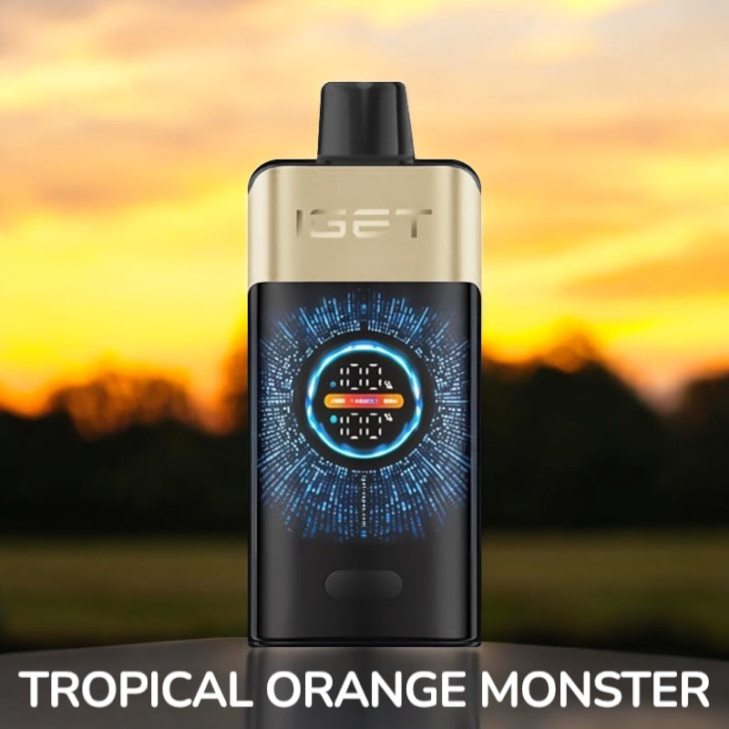 IGET ONE TROPICAL ORANGE MONSTER 12000 PUFFS