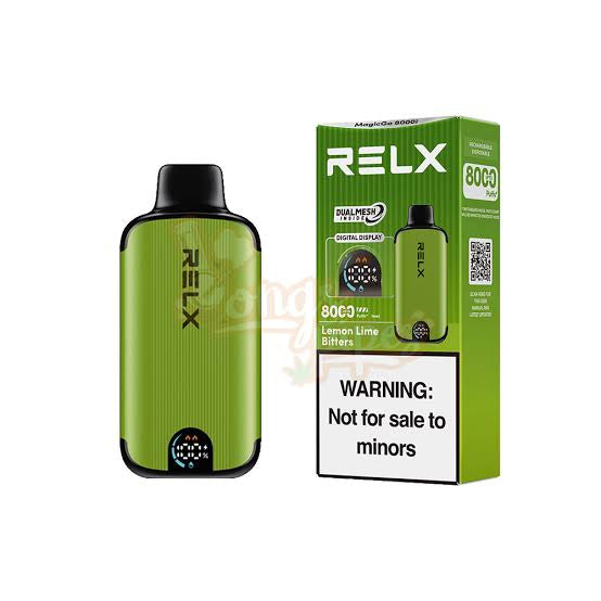 RELX MAGICGO LEMON LIME BITTERS 8000 PUFFS