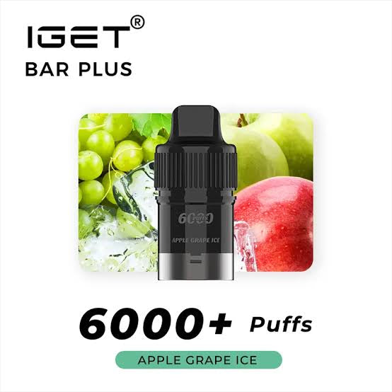 APPLE GRAPE ICE POD ONLY 6000 PUFFS