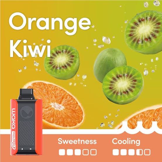 WAKA SOPRO ORANGE KIWI 10K PUFFS