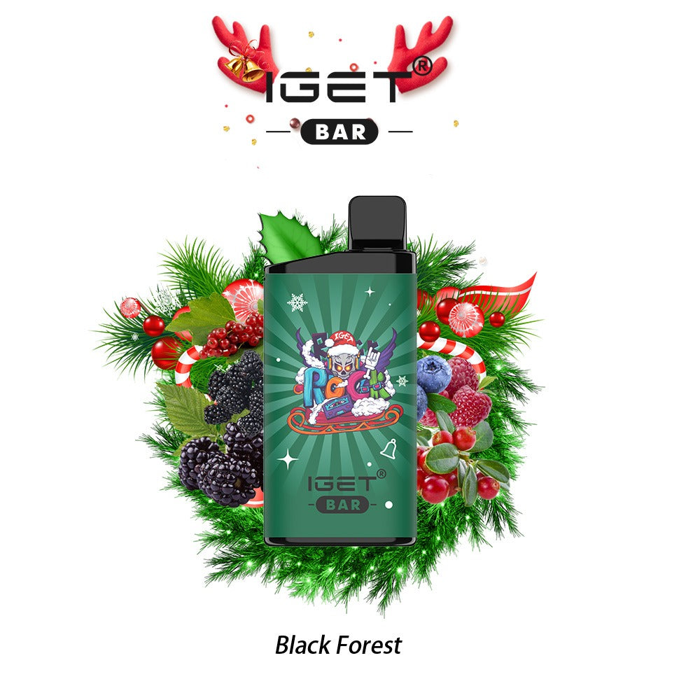 IGET BAR BLACK FOREST 3500 PUFFS